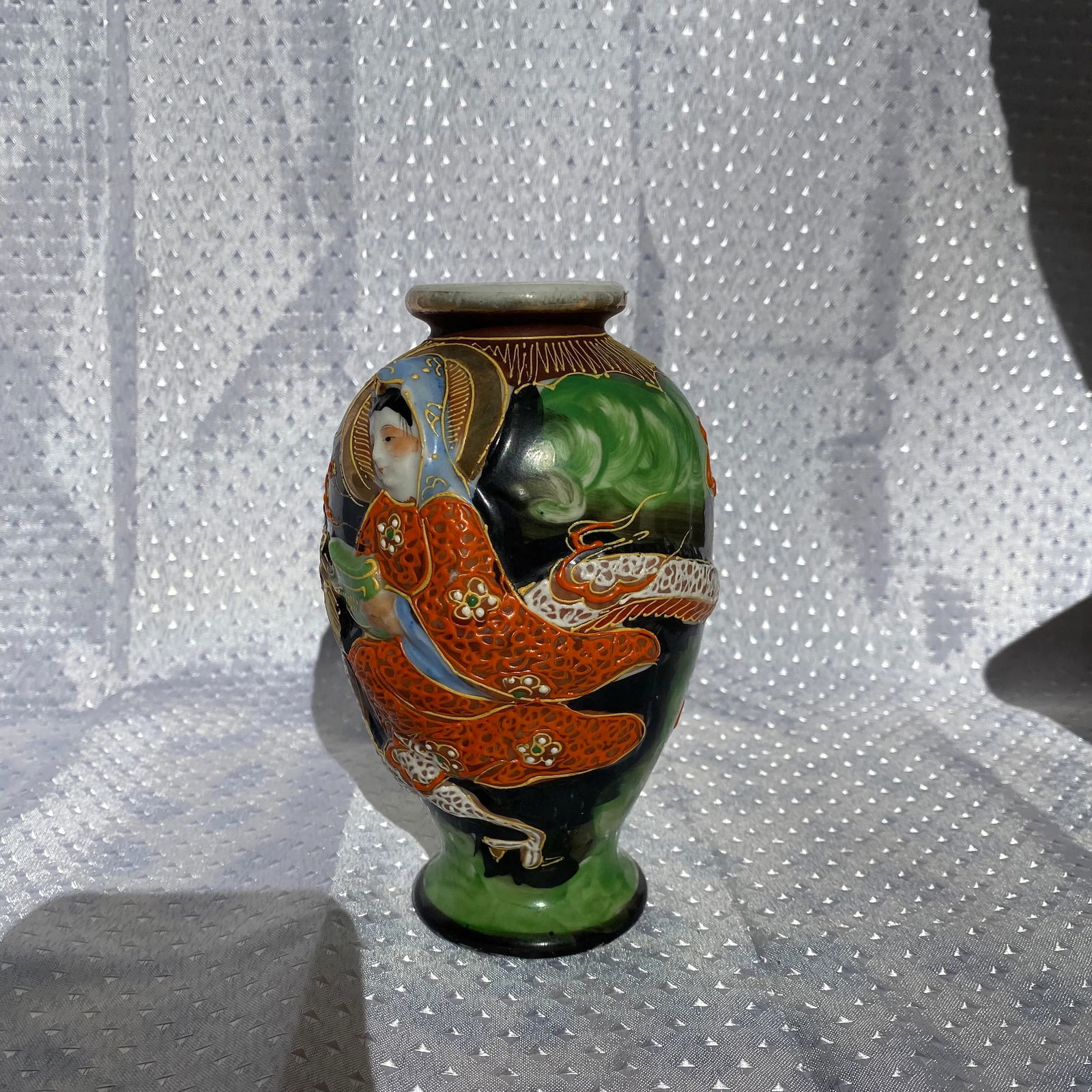 1970s Asian Ceramic Vase - 2