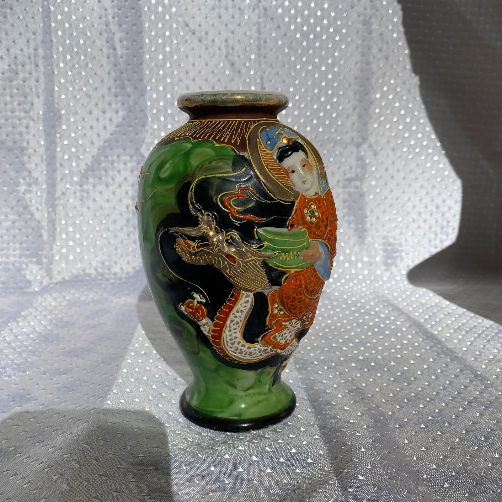 1970s Asian Ceramic Vase - 3