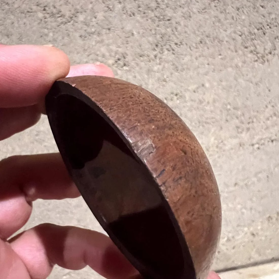 1970s Small Lidded Wood Vessel Container - 11