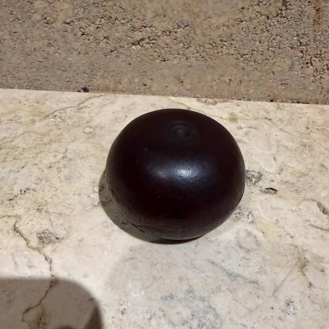 1970s Small Lidded Wood Vessel Container - 14