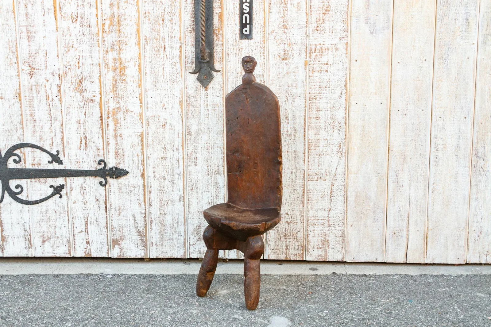 Antique African Tribal Ceremonial Chair - 8