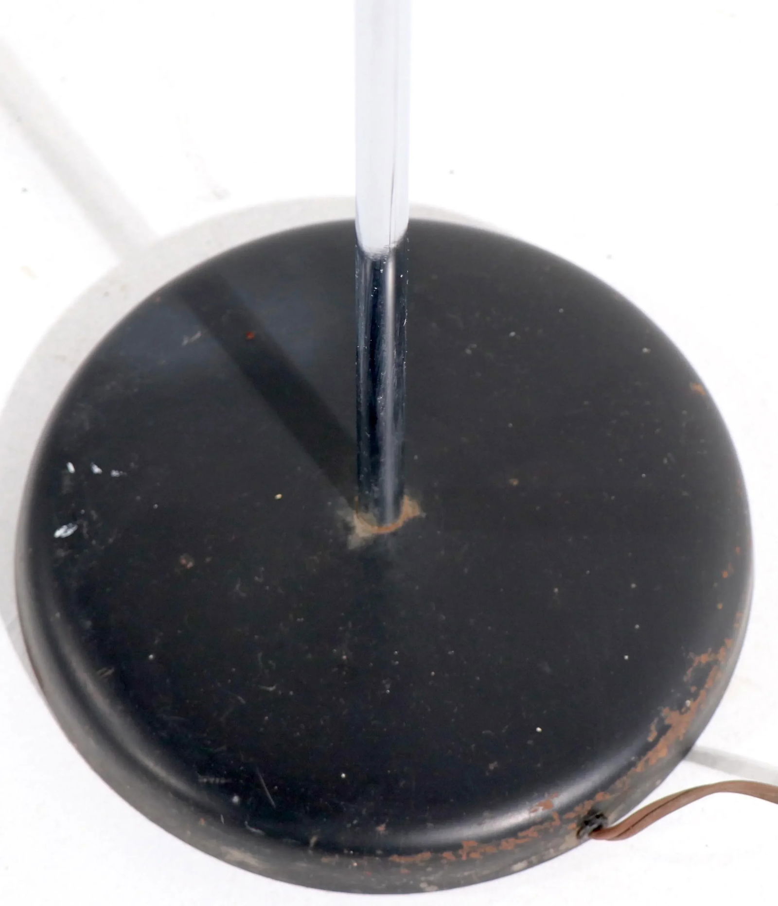 Mid Century Plastic and Chrome Cylinder Can Shade Floor Lamp by George Kovacs - 3