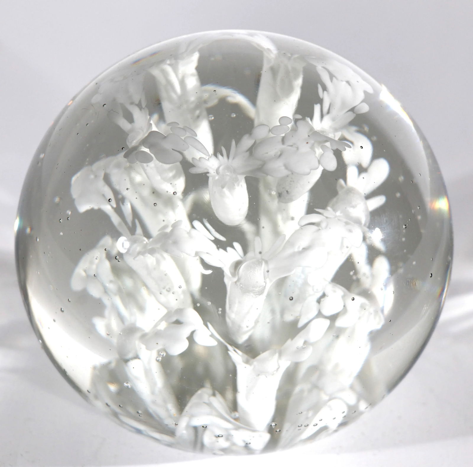 Large Art Glass Paper Weight - 11