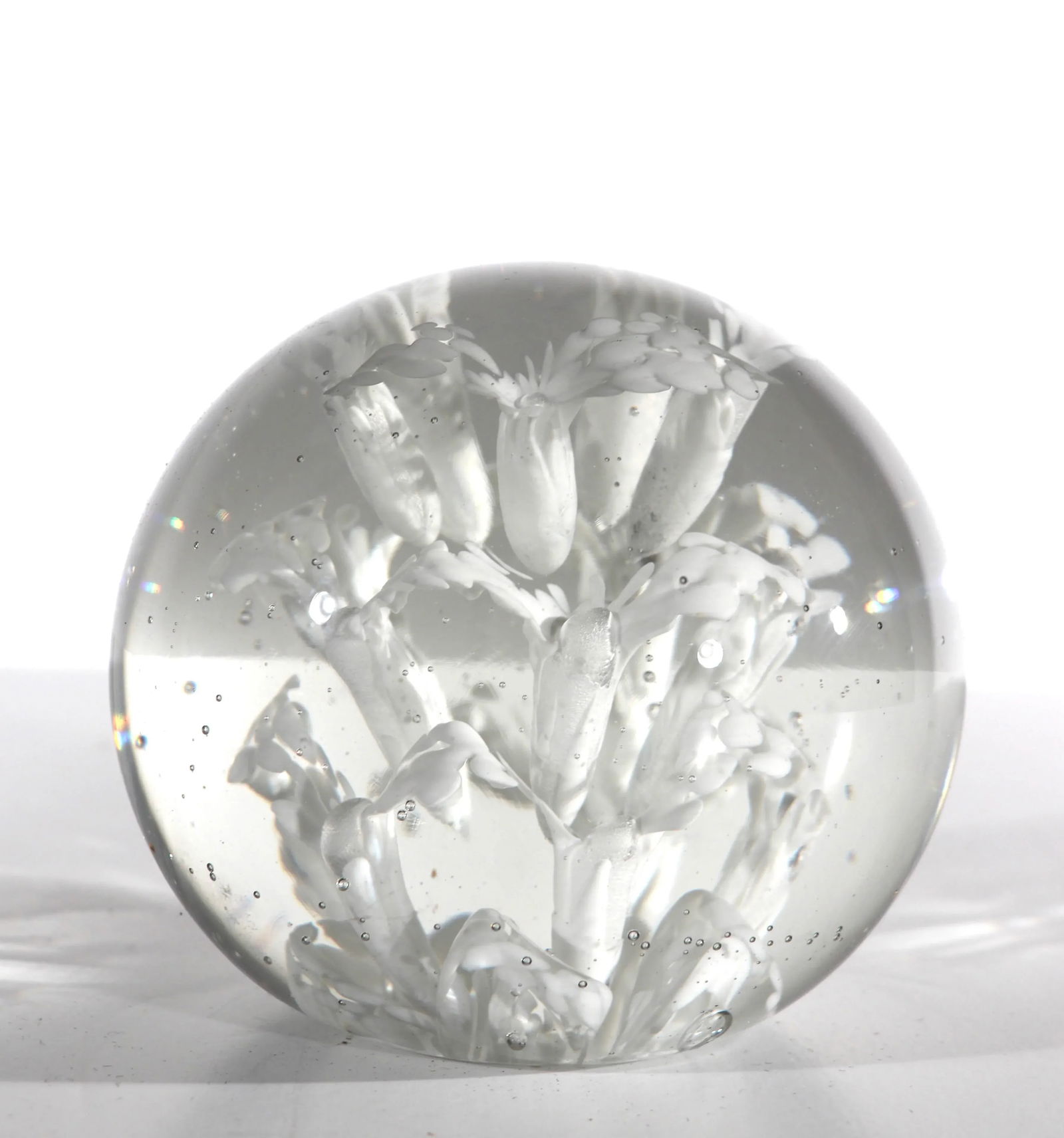 Large Art Glass Paper Weight - 2