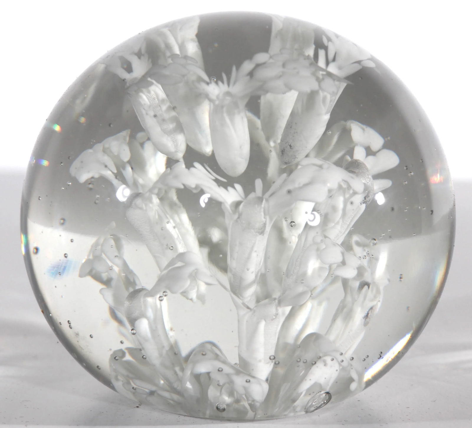 Large Art Glass Paper Weight - 4