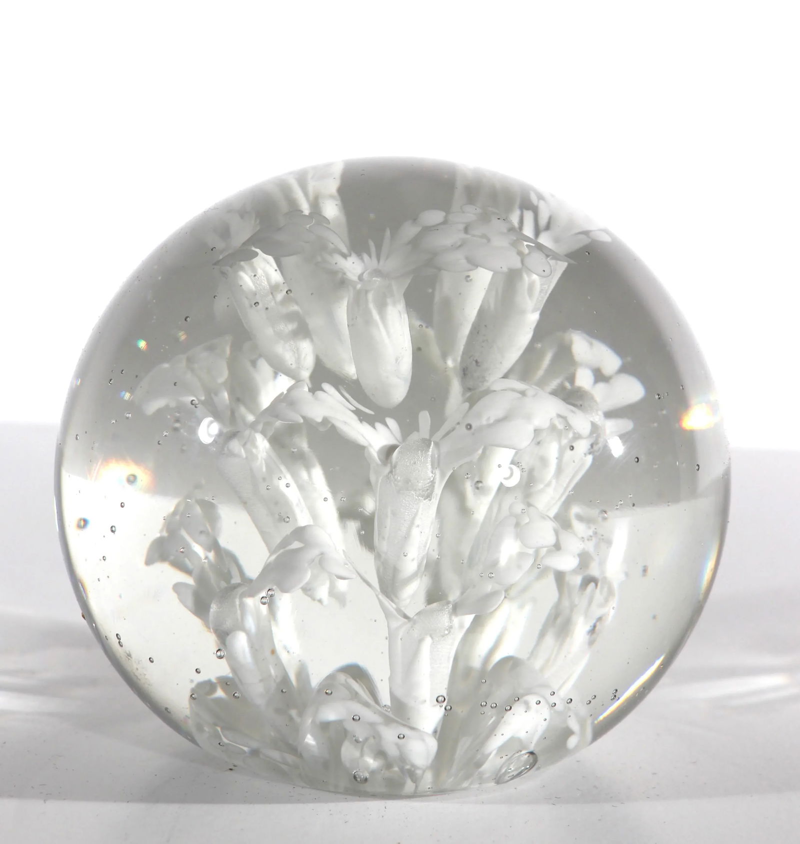 Large Art Glass Paper Weight - 5