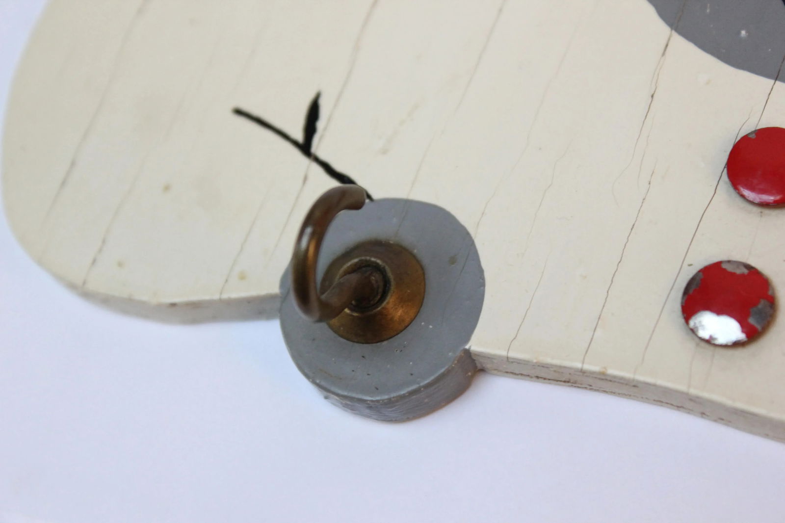 Folk Art "Chef" Wall-Mounted Key Holder - 10