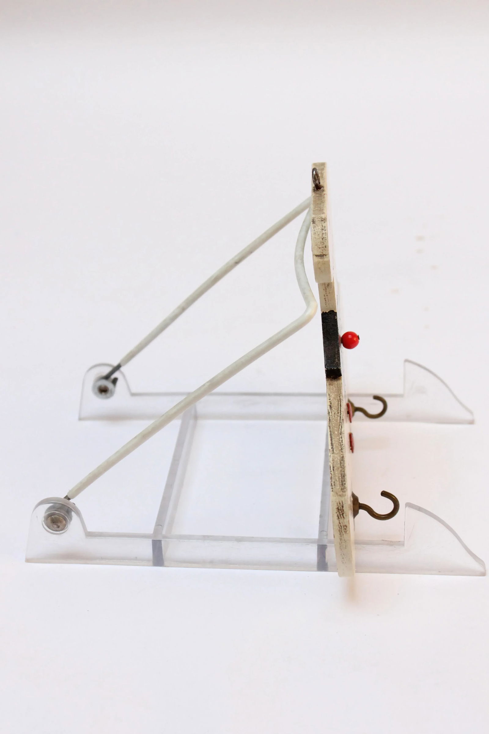 Folk Art "Chef" Wall-Mounted Key Holder - 3