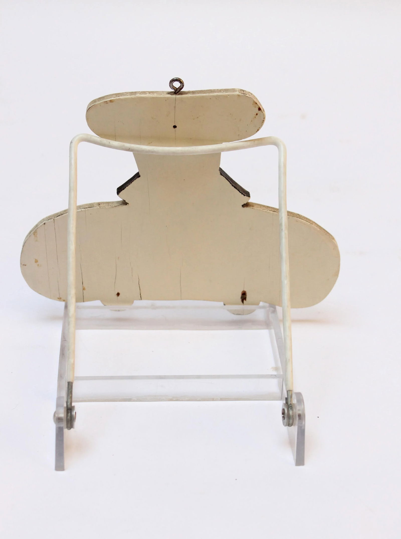 Folk Art "Chef" Wall-Mounted Key Holder - 4