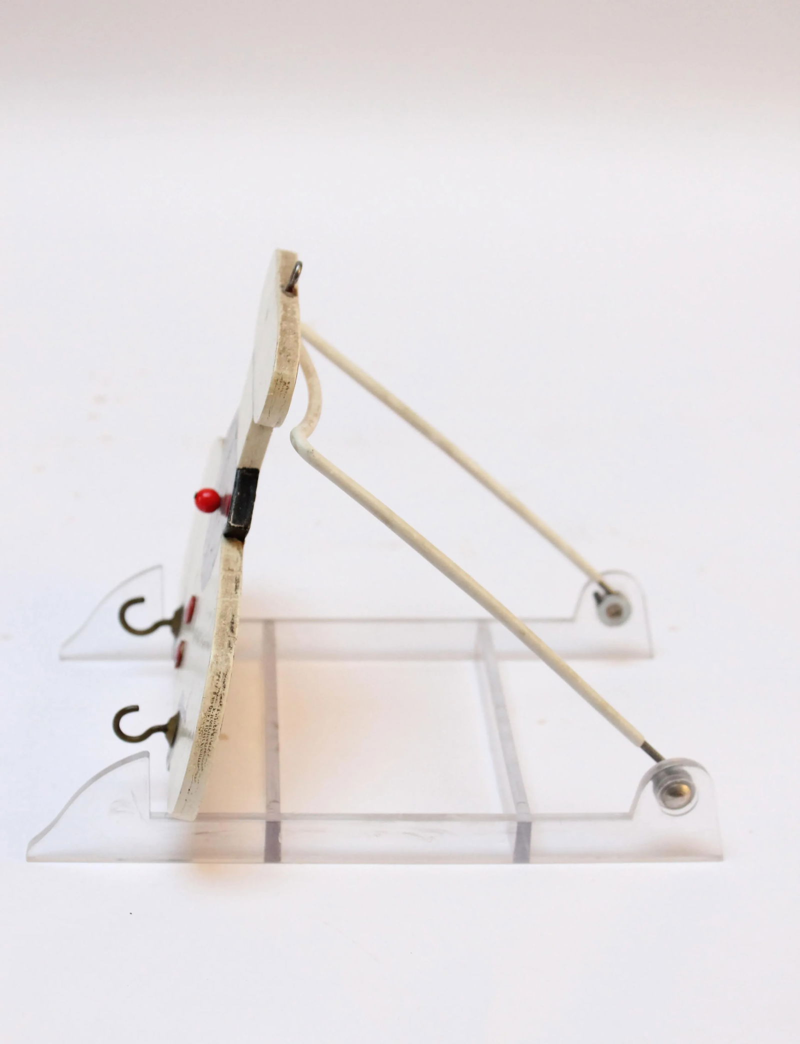 Folk Art "Chef" Wall-Mounted Key Holder - 5