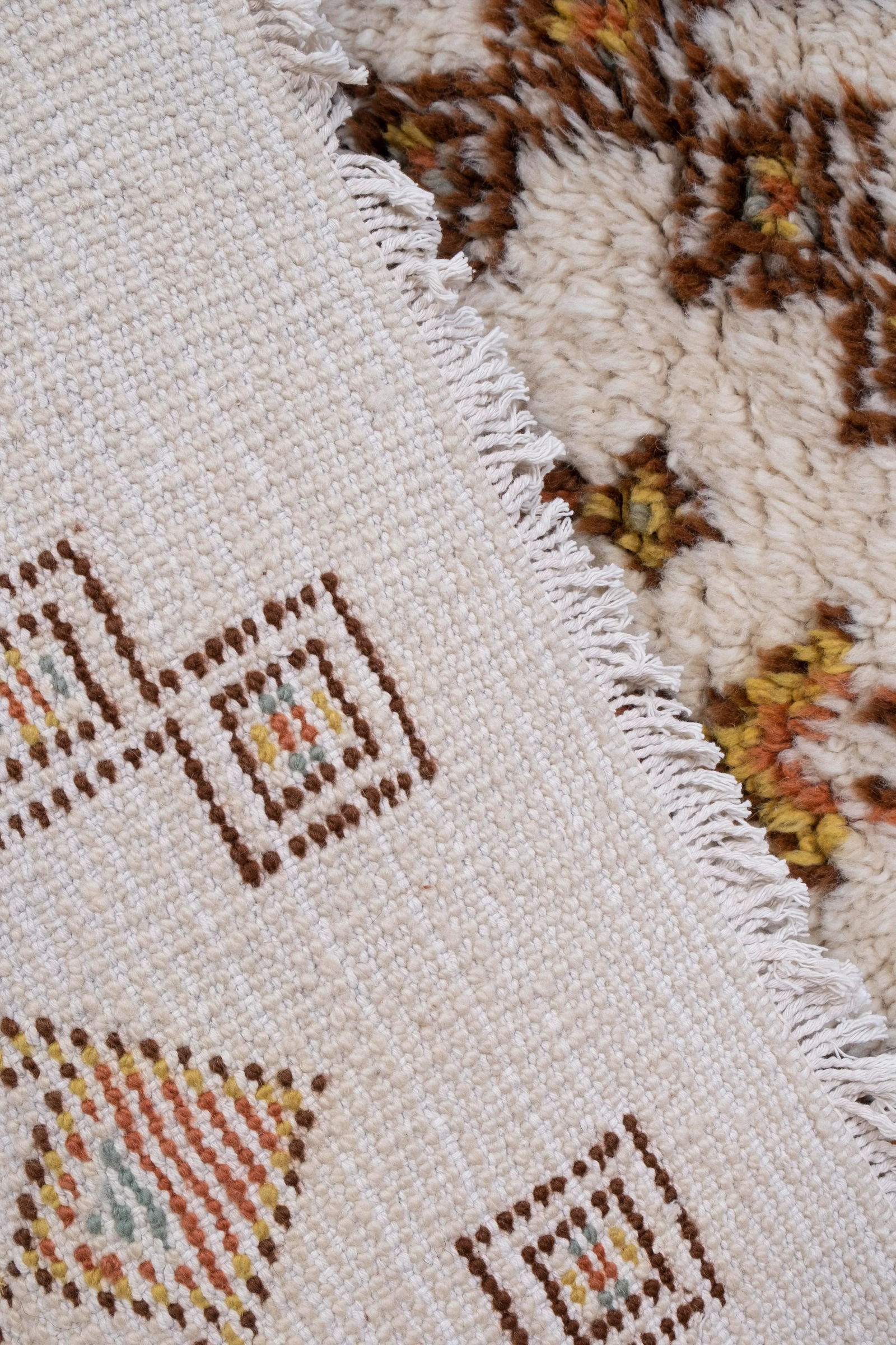 Mid 20th Century Moroccan Rug 5'6" X 7'9" - 11