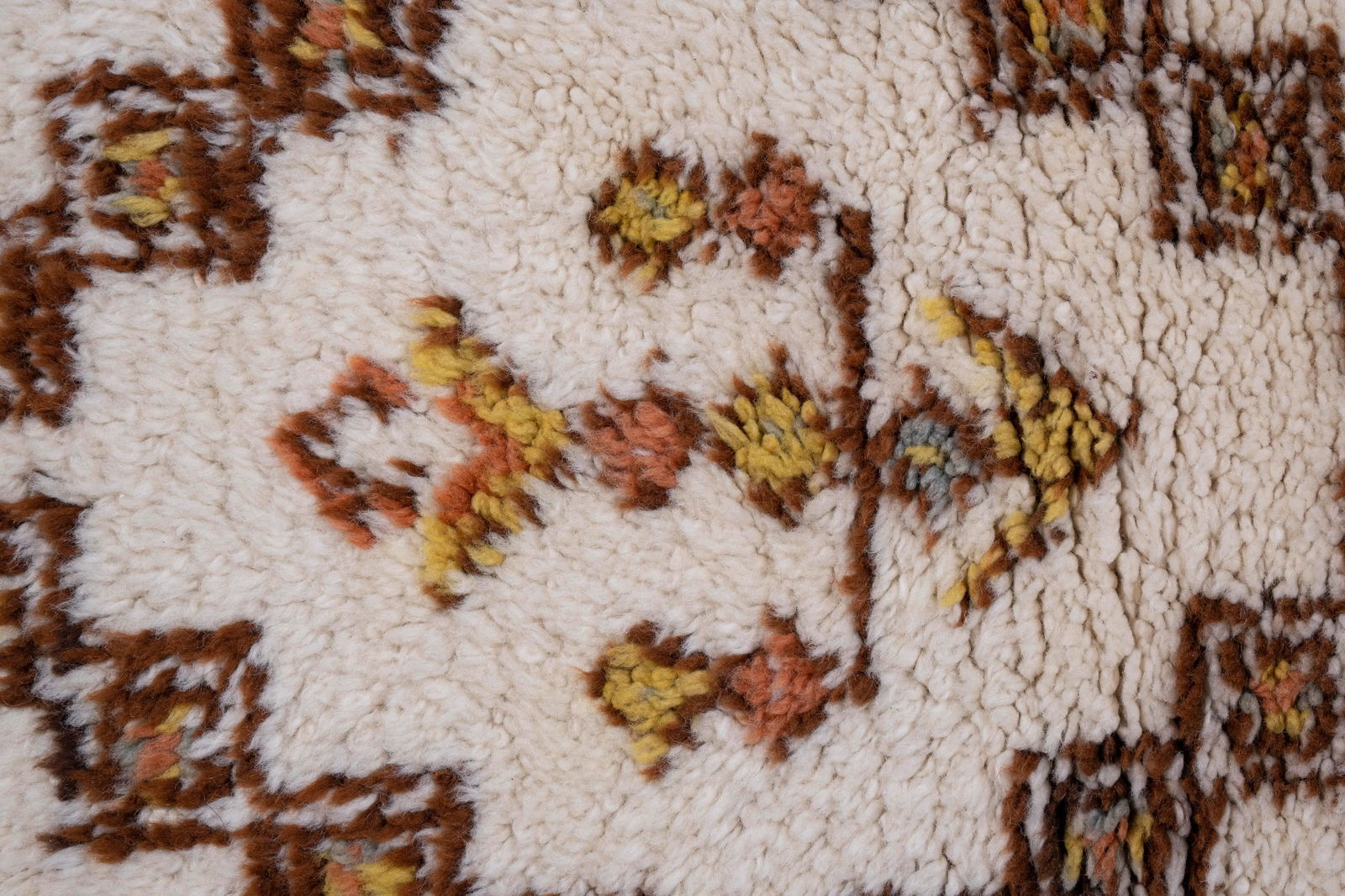 Mid 20th Century Moroccan Rug 5'6" X 7'9" - 7