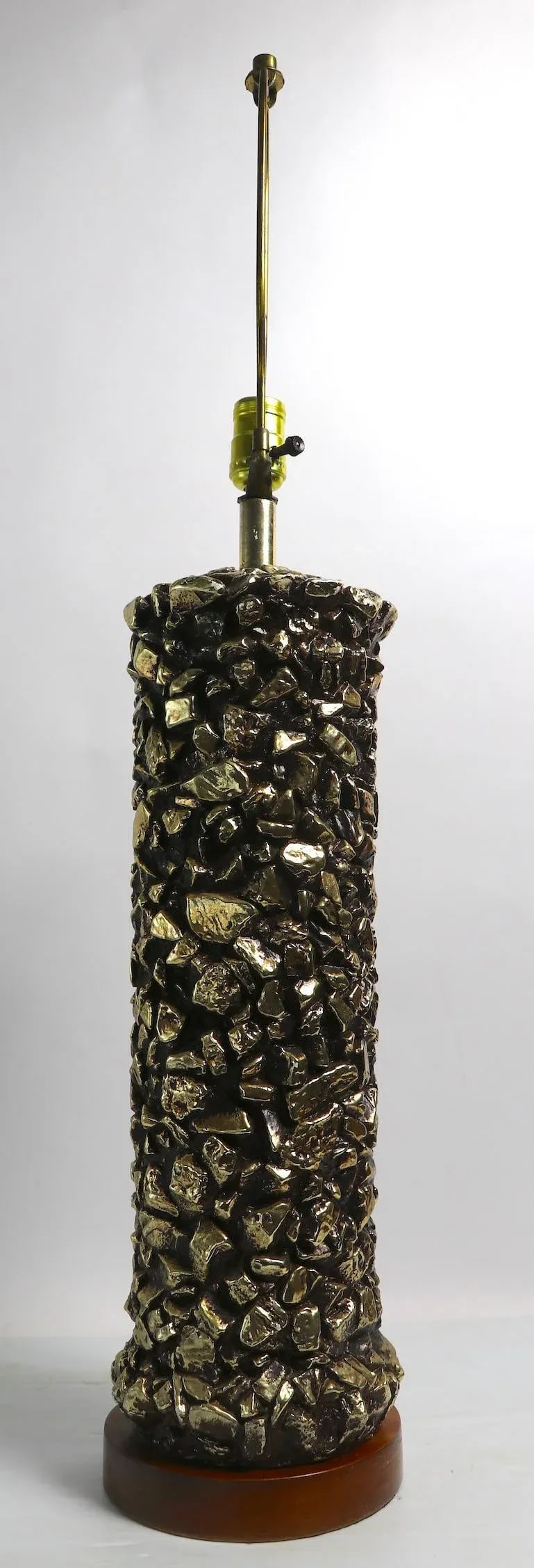 Ceramic Golden Nugget Table Lamp - 3