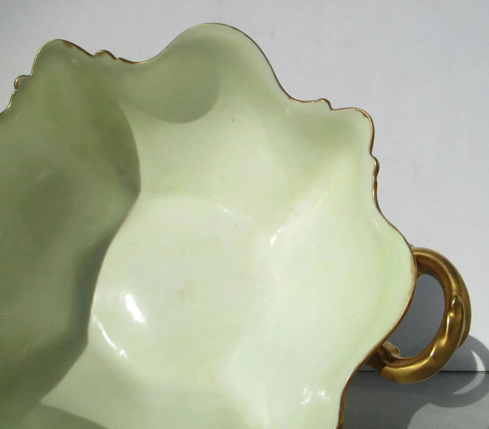 Antique Elite Limoges France Hand-Painted CenterBowl - 8