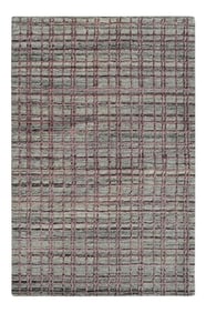 Handwoven Scandinavian Style Area Rug 2'0"³ X 2'11"