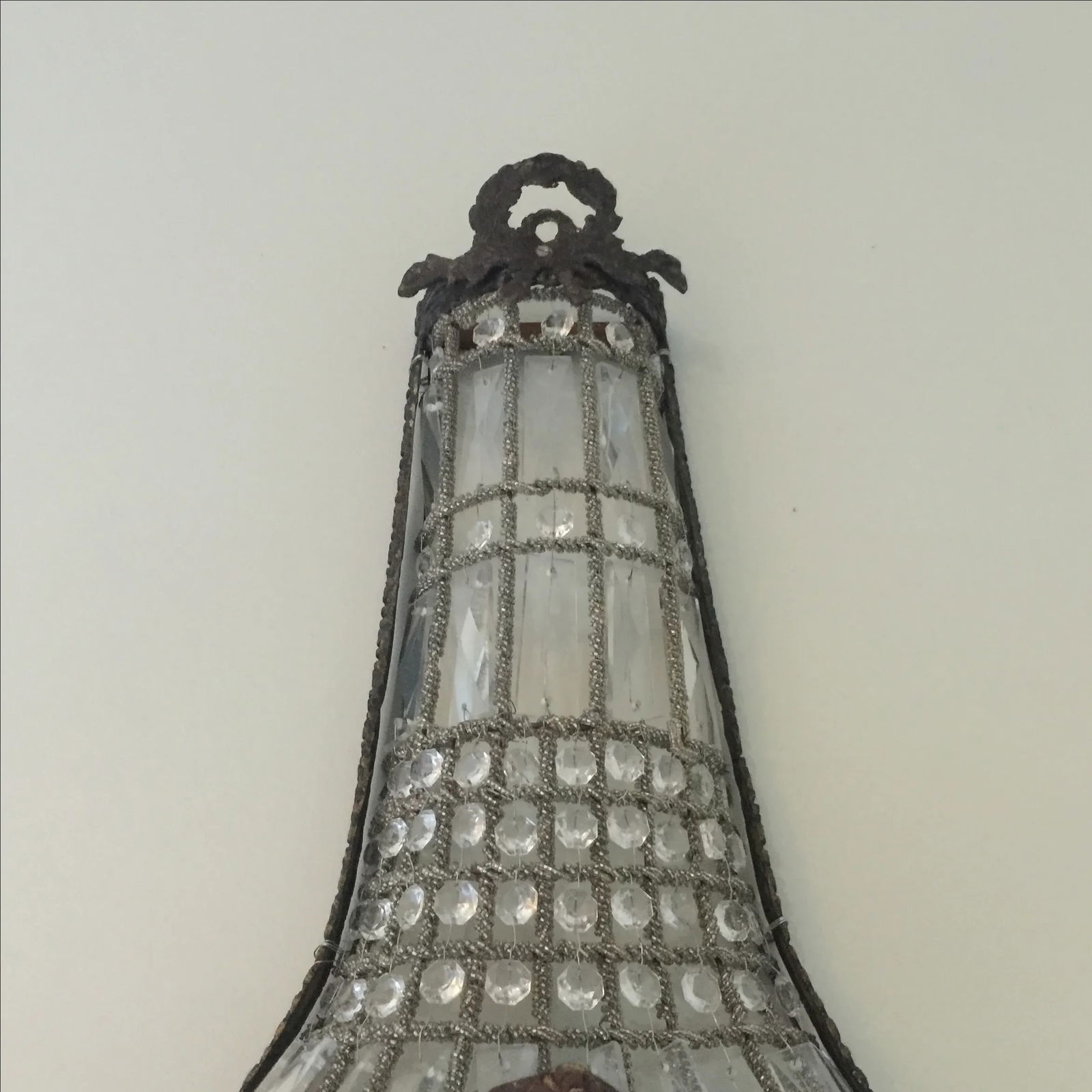 1970s Swedish Style Garland Swag Sconce - 5