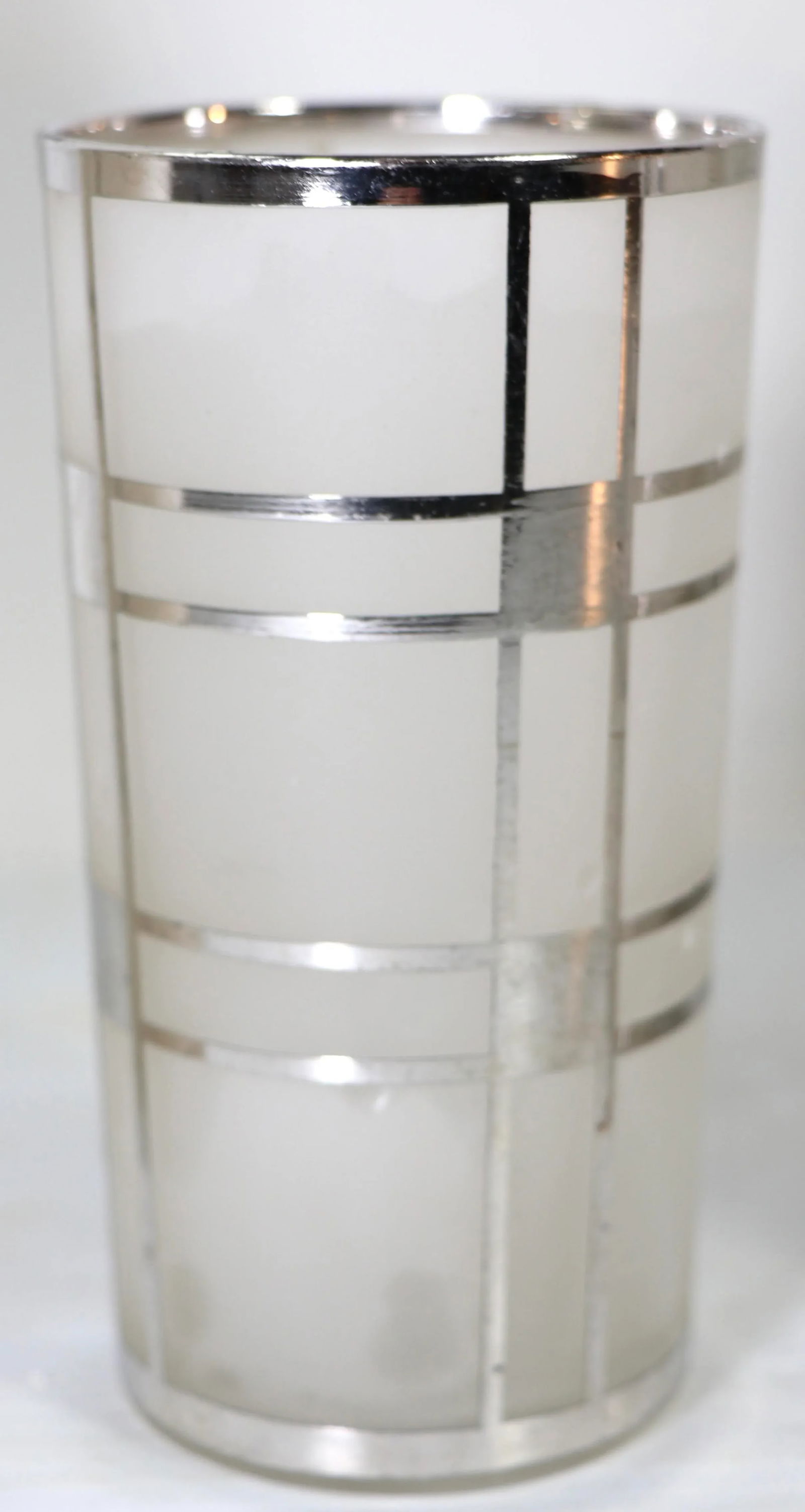 1930s Fostoria Silver Overlay Art Deco Bar Cocktail Set- 13 Pieces - 3