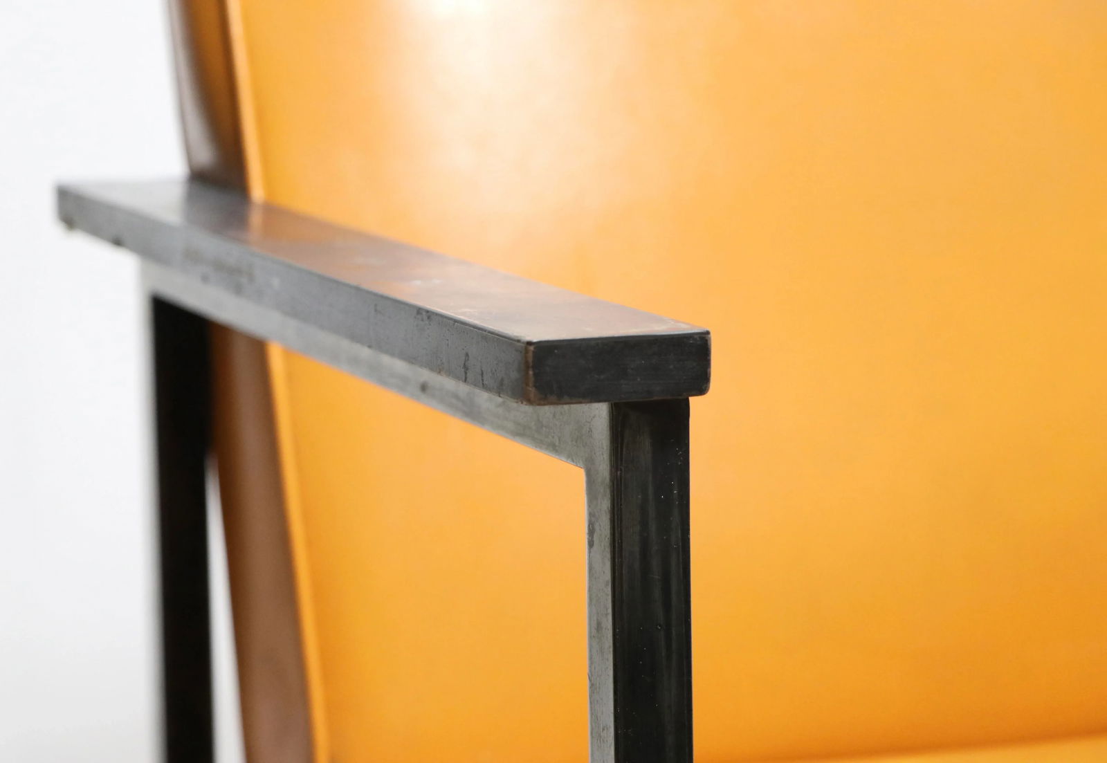 Mid Century Paddle Arm Chair After Nelson - 5