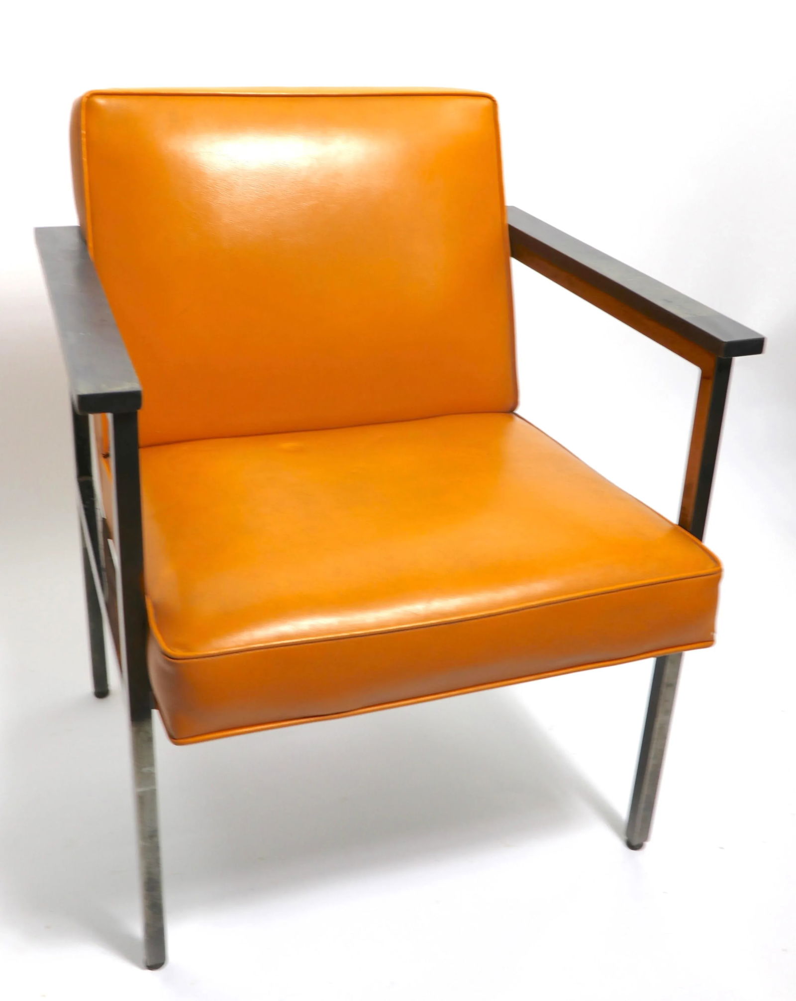 Mid Century Paddle Arm Chair After Nelson - 6