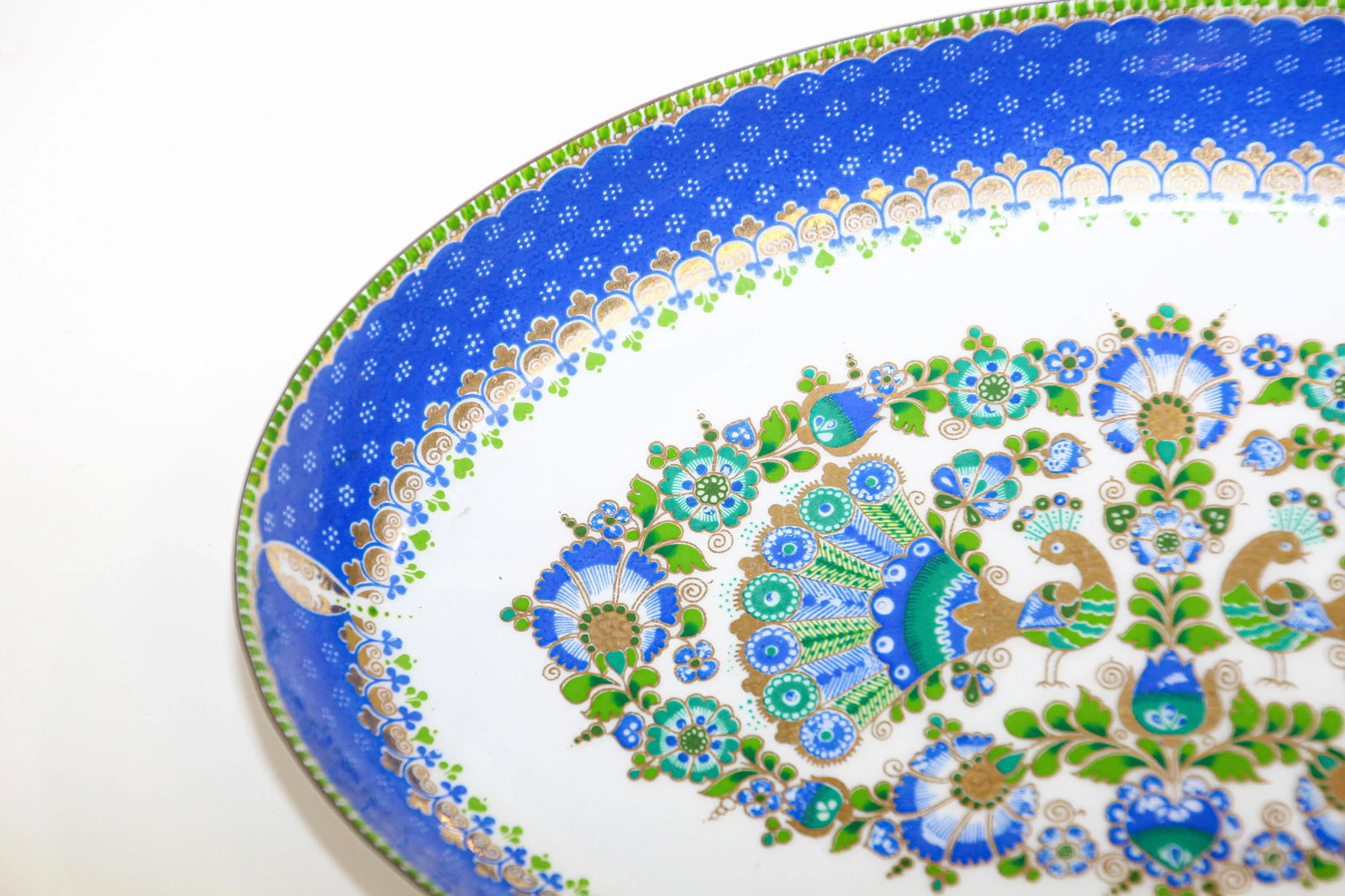 Vintage Steinbock Enamelware Oval Dish Hand-Made in Austria - 12