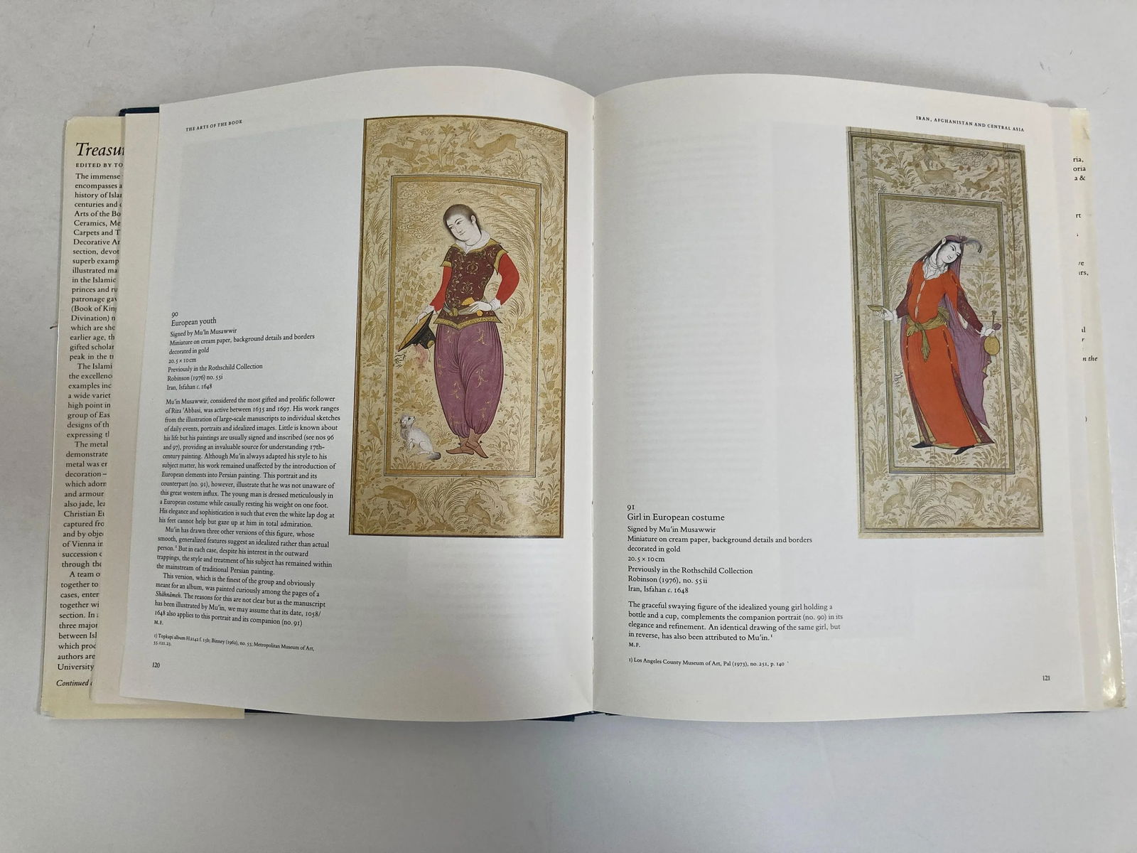 Treasures of Islam Collectible Art Book by Toby Folk 1985 - 9