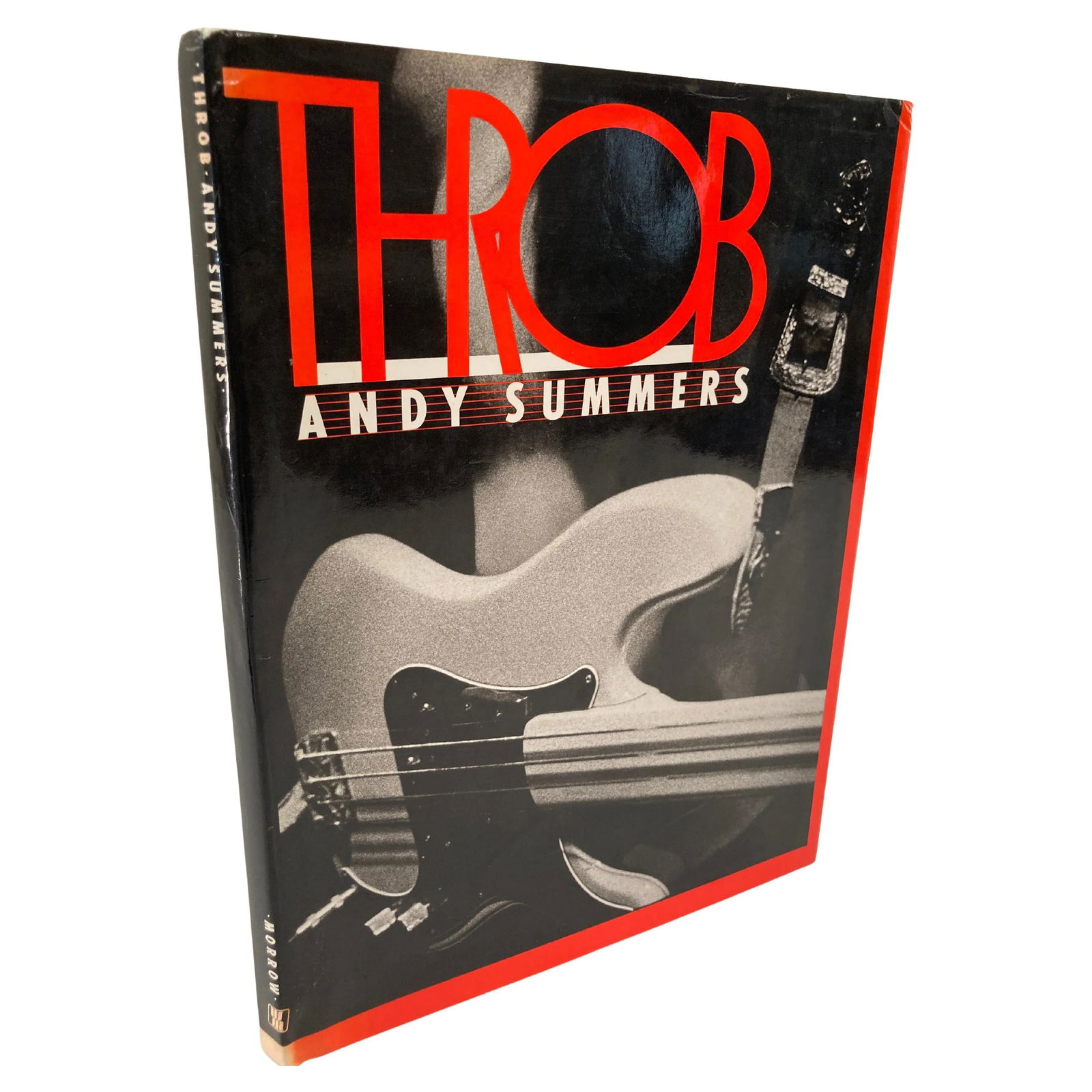 Andy Summers "Throb" 1983 Book Signed Autograph Police Photos Collectible - 12