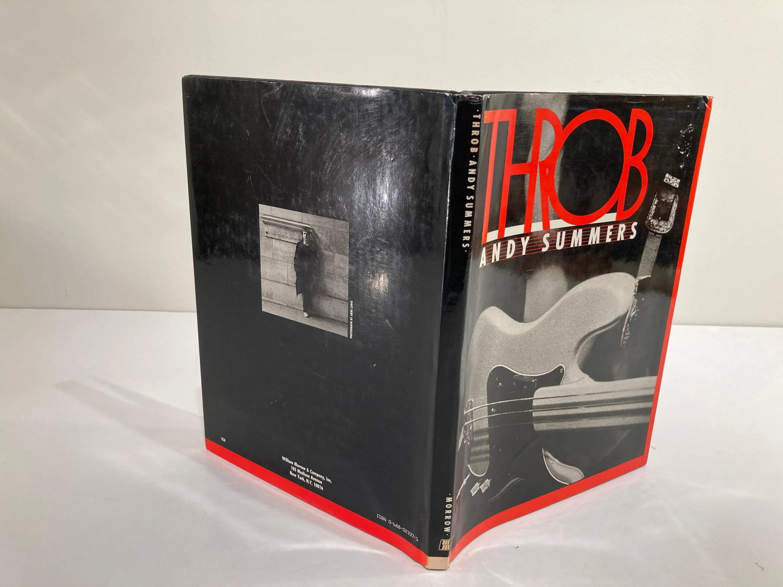 Andy Summers "Throb" 1983 Book Signed Autograph Police Photos Collectible - 5