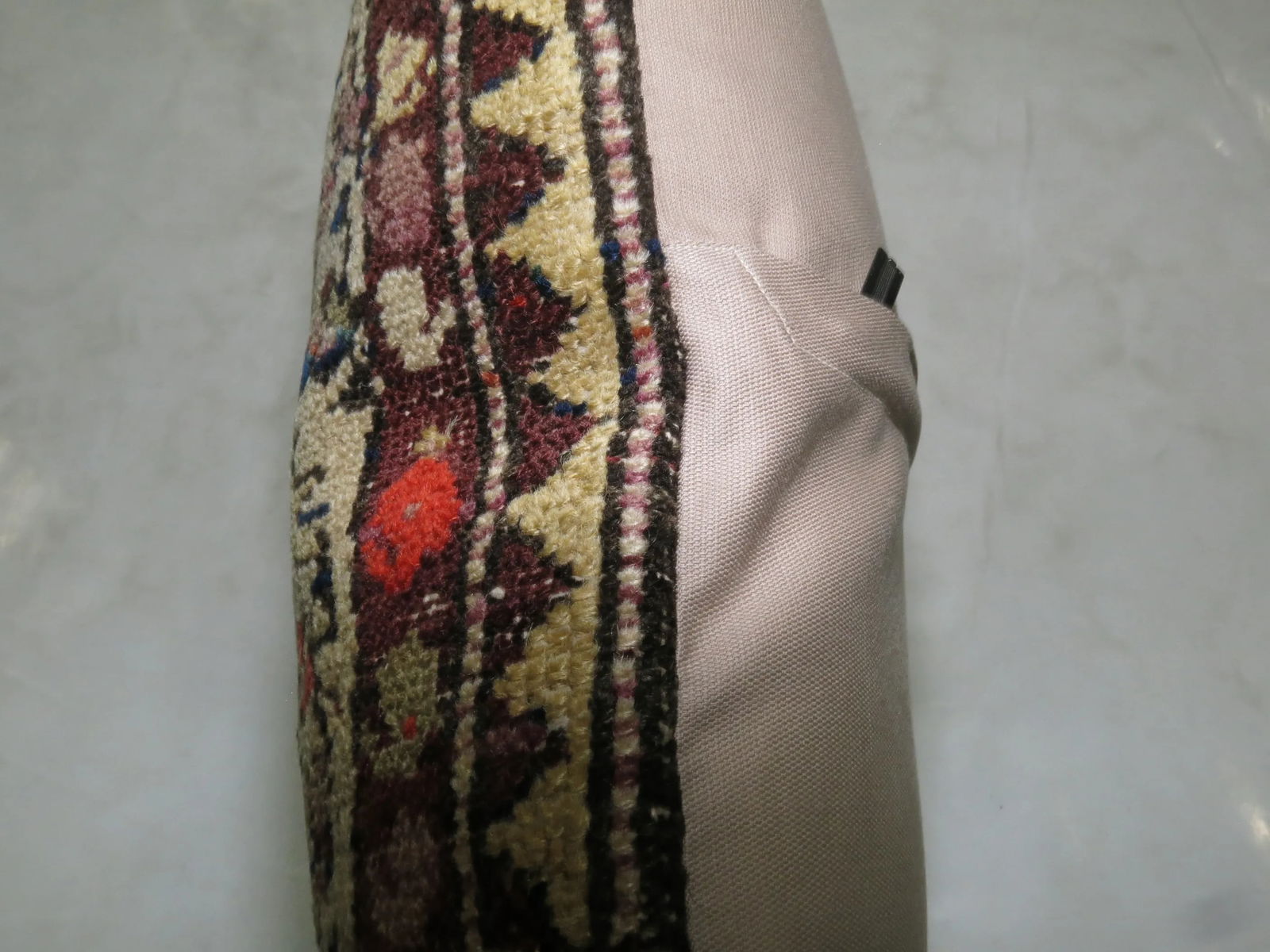 Worn Antique Rug Pillow - 2