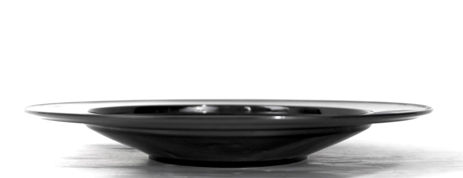 Rosenthal Studio Line Tapio Wirkkala Noire Rimed Soup Bowl - 3