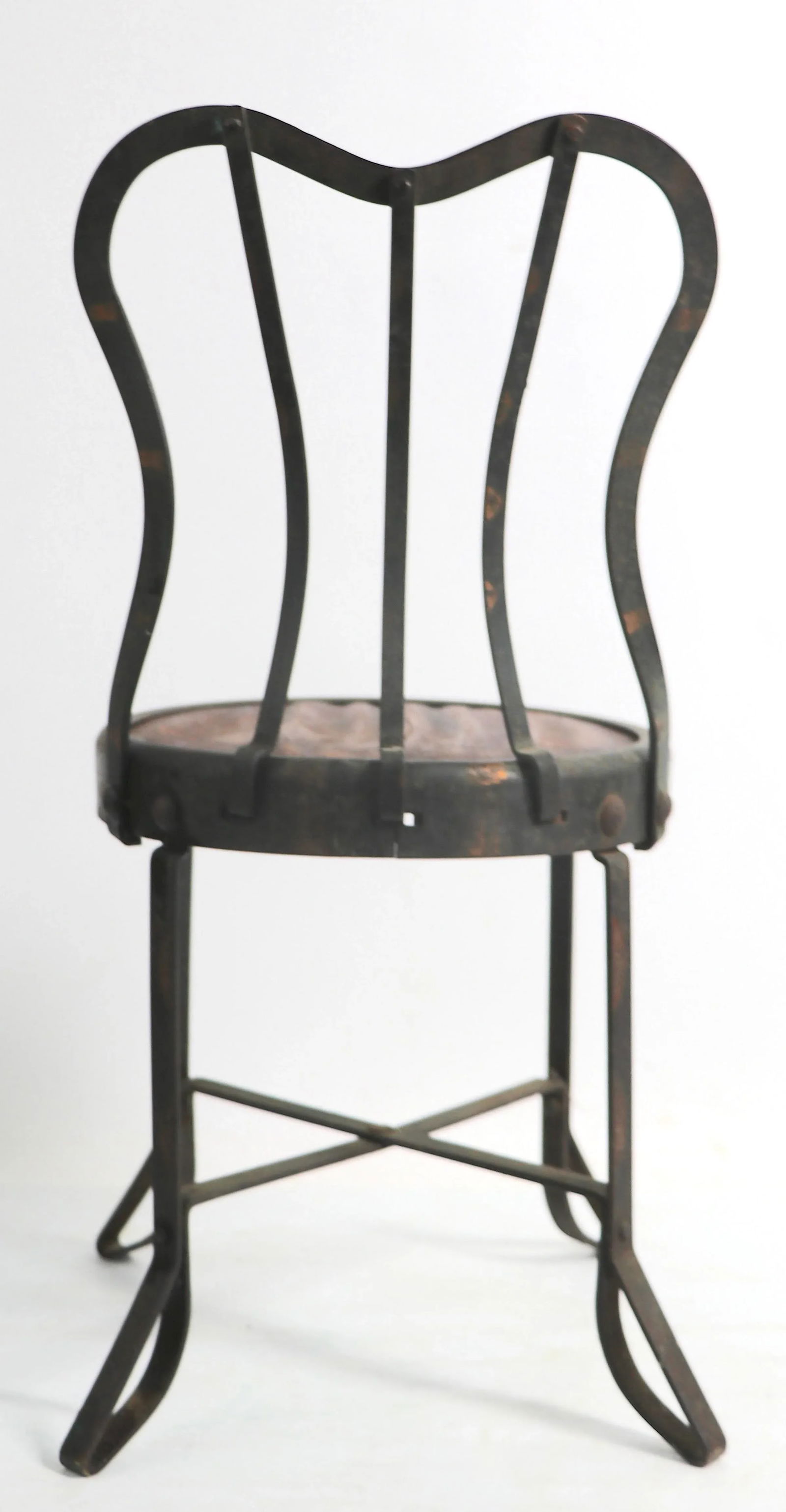 1950s Childs or Doll Size Ice Cream Parlor Style Chair - 4