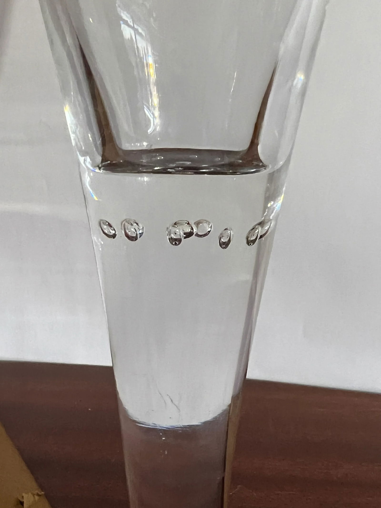 19th Century Georgian Anglo-Irish Etched Glass Vase - 5