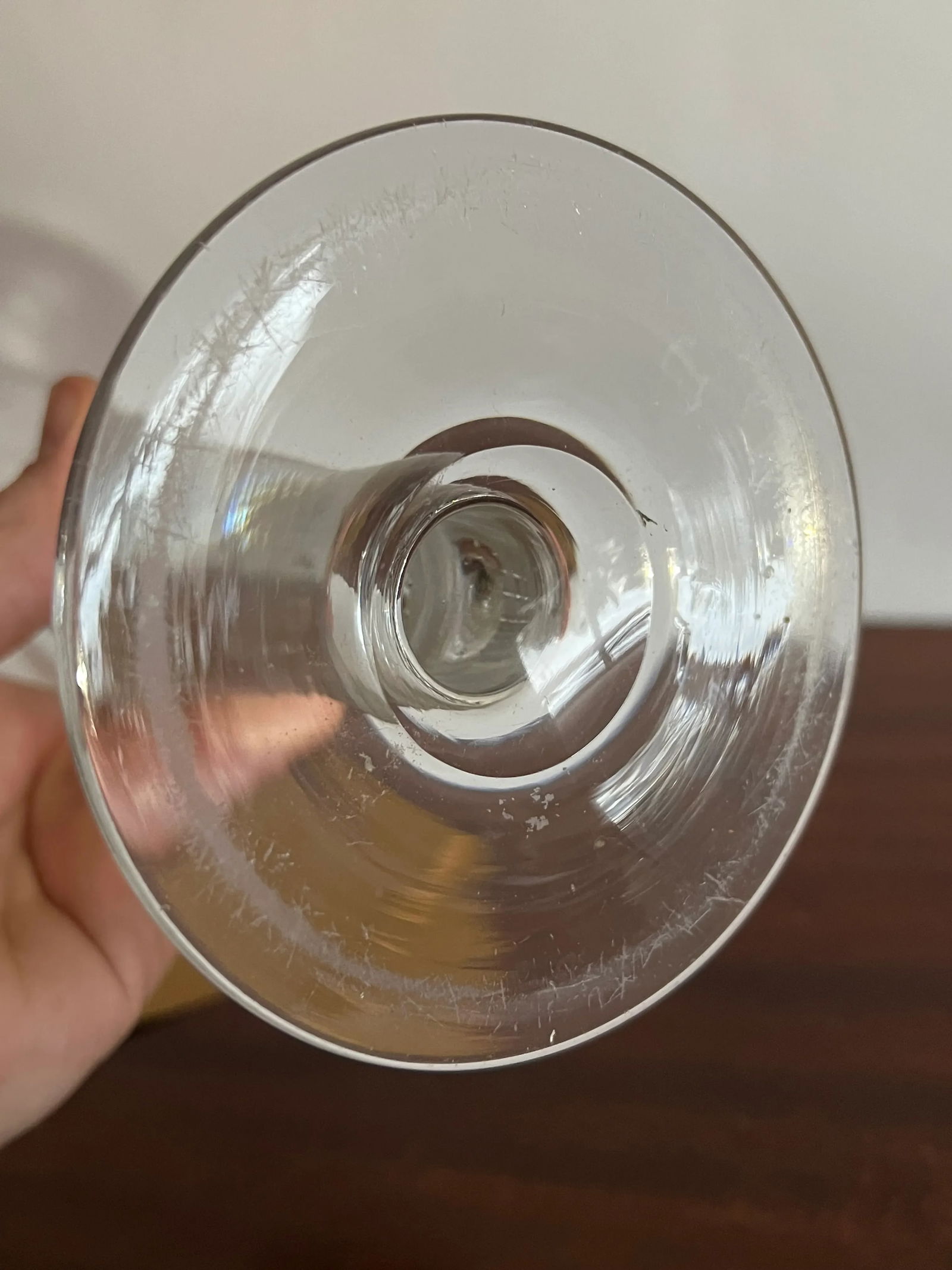 19th Century Georgian Anglo-Irish Etched Glass Vase - 7