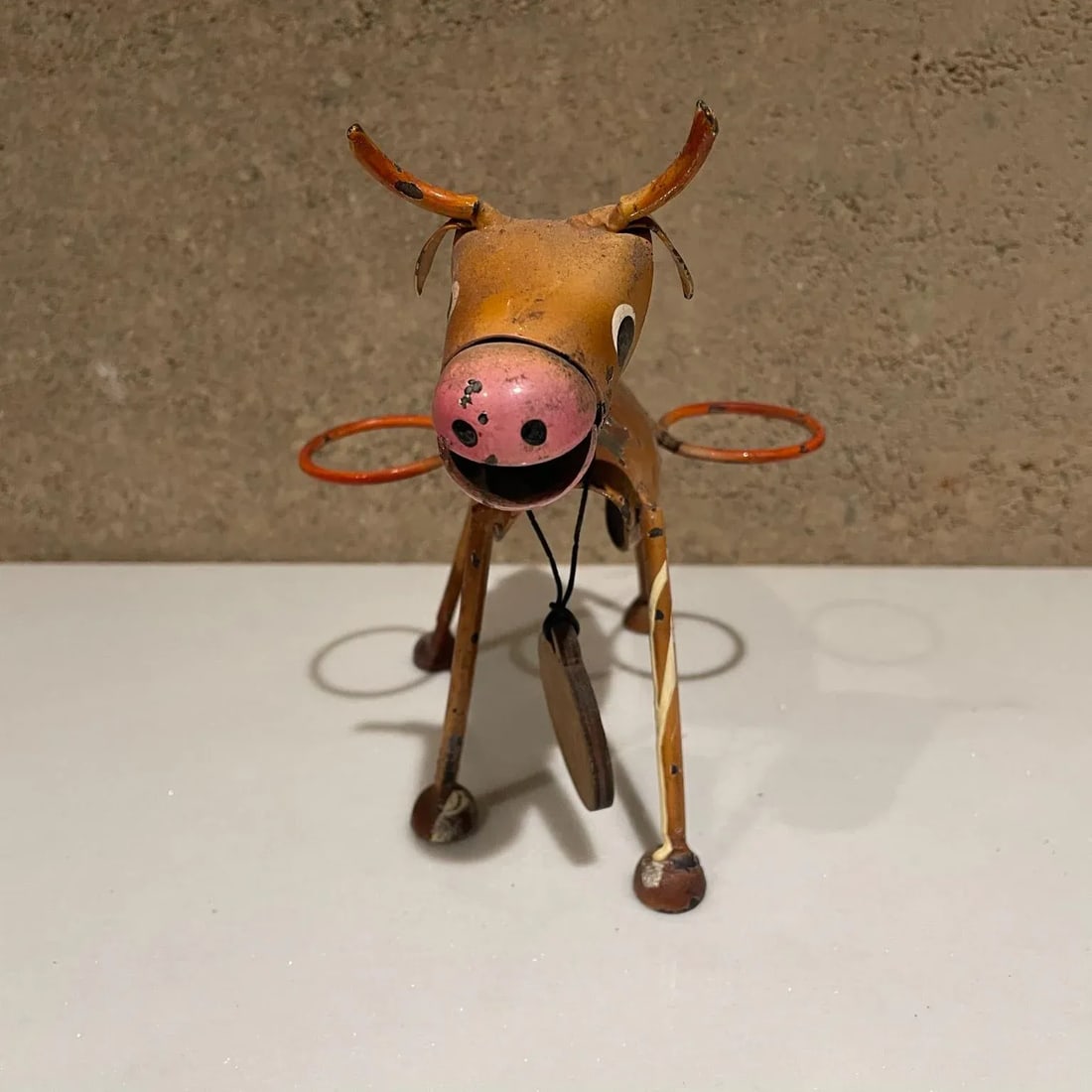 1970s Manuel Felguerez Style Modernist Brown Donkey Valet Caddy Viva Mexico - 2