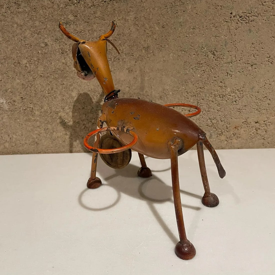 1970s Manuel Felguerez Style Modernist Brown Donkey Valet Caddy Viva Mexico - 4