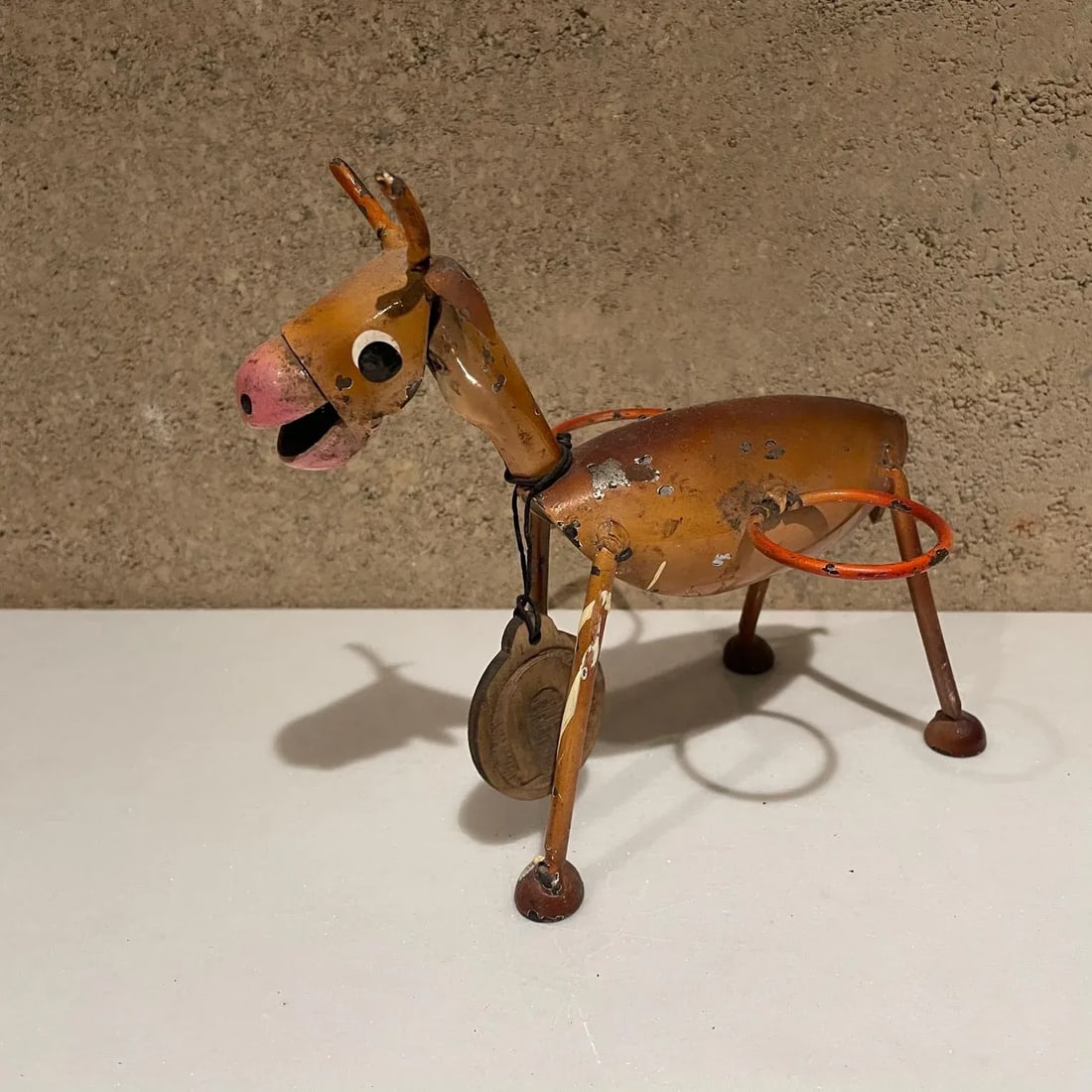 1970s Manuel Felguerez Style Modernist Brown Donkey Valet Caddy Viva Mexico - 5