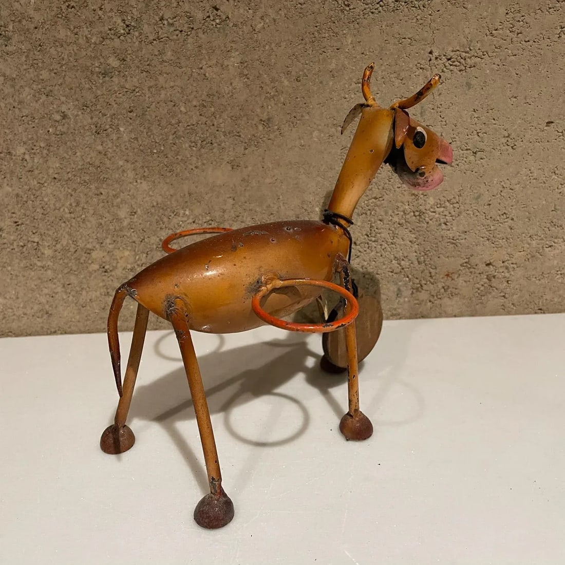 1970s Manuel Felguerez Style Modernist Brown Donkey Valet Caddy Viva Mexico - 8