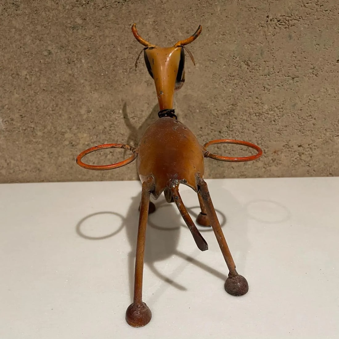 1970s Manuel Felguerez Style Modernist Brown Donkey Valet Caddy Viva Mexico - 9