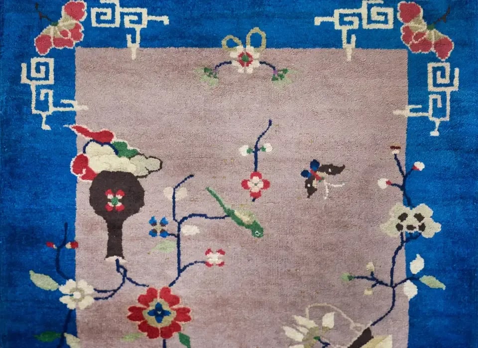 Early 20th Century Chinese Art Deco Rug - 8