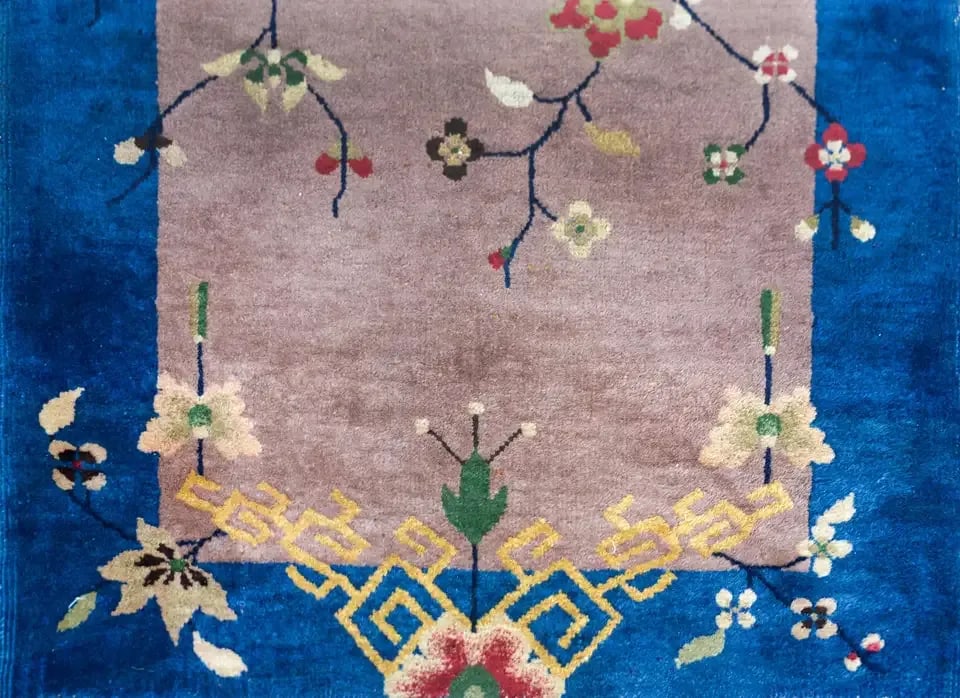 Early 20th Century Chinese Art Deco Rug - 9