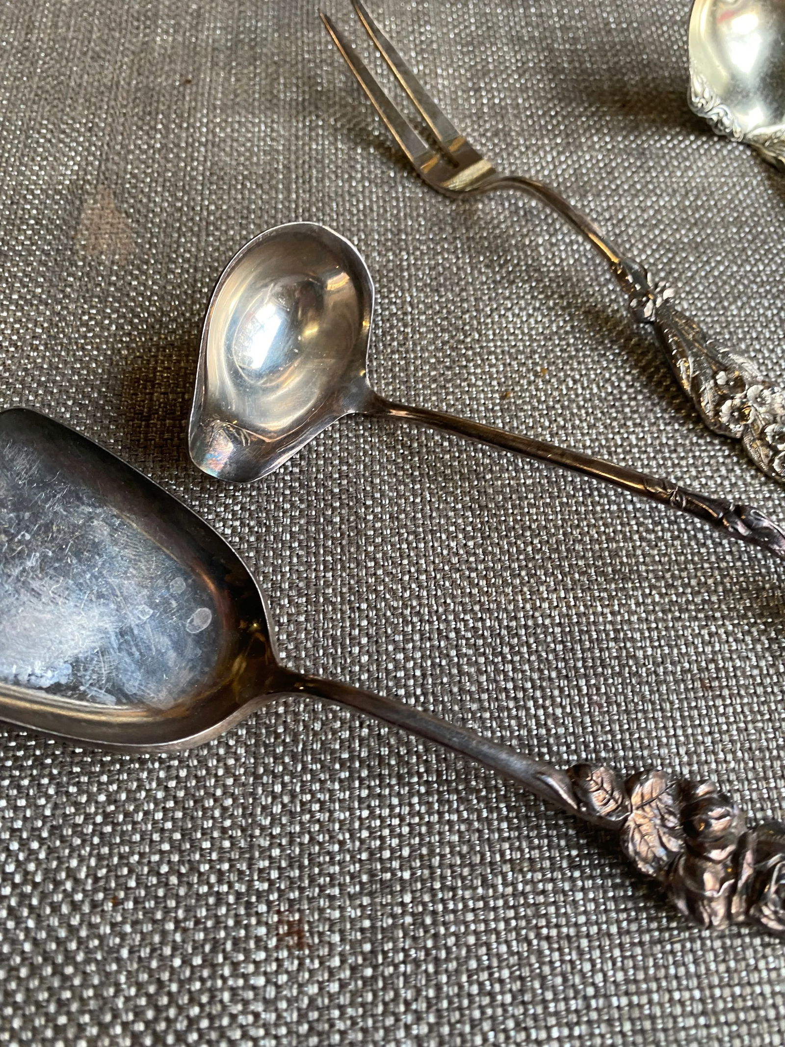 Vintage Serving Utensil Set- 5 Pieces - 3