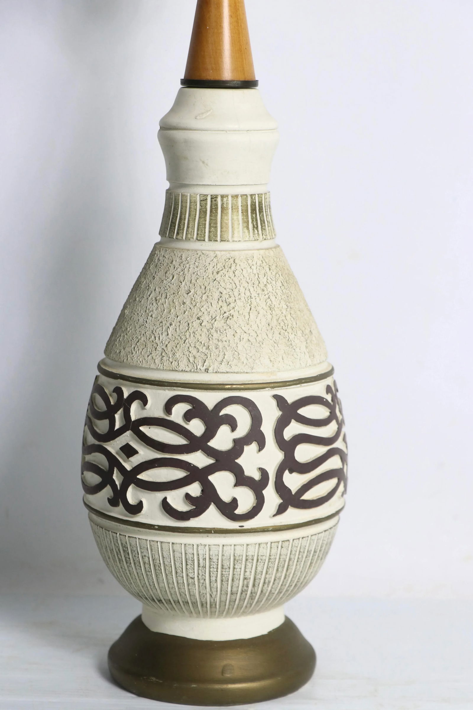 Ceramic Mid Century Table Lamp - 7