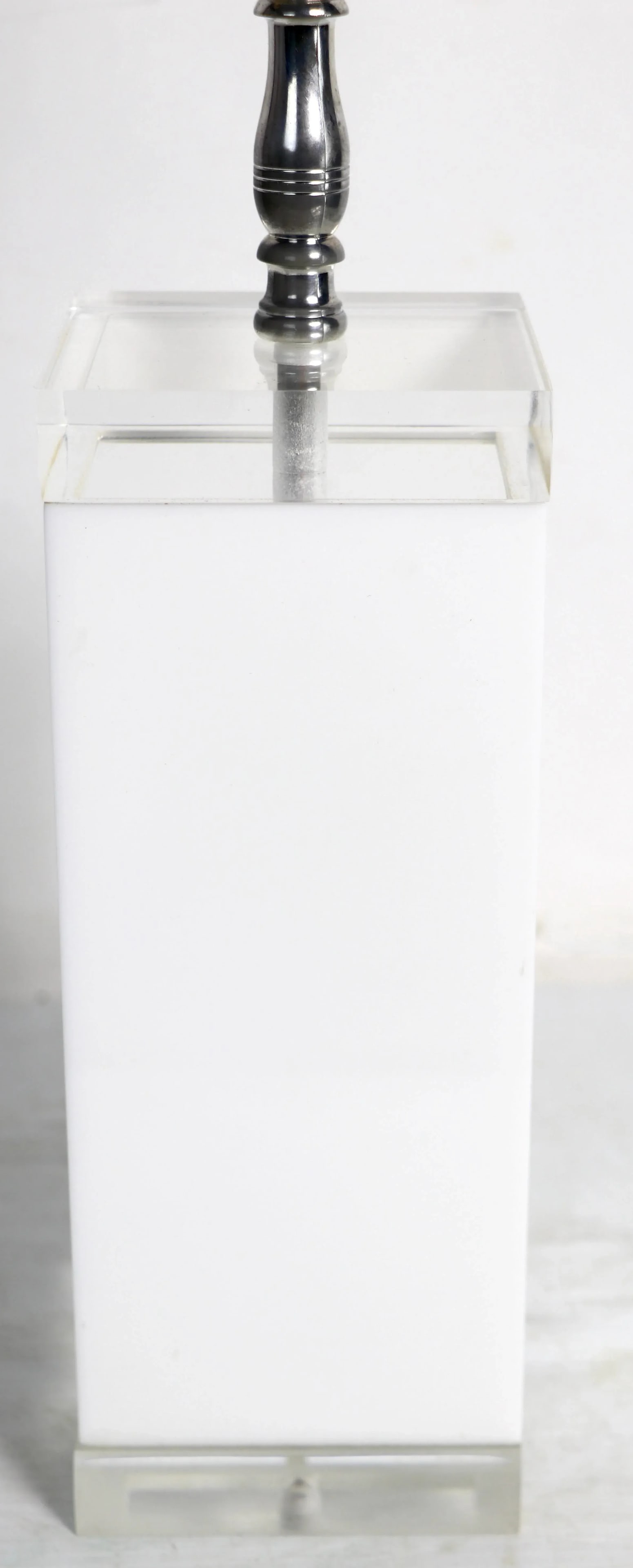 Postmodern Lucite Table Lamp by George Bullio - 3