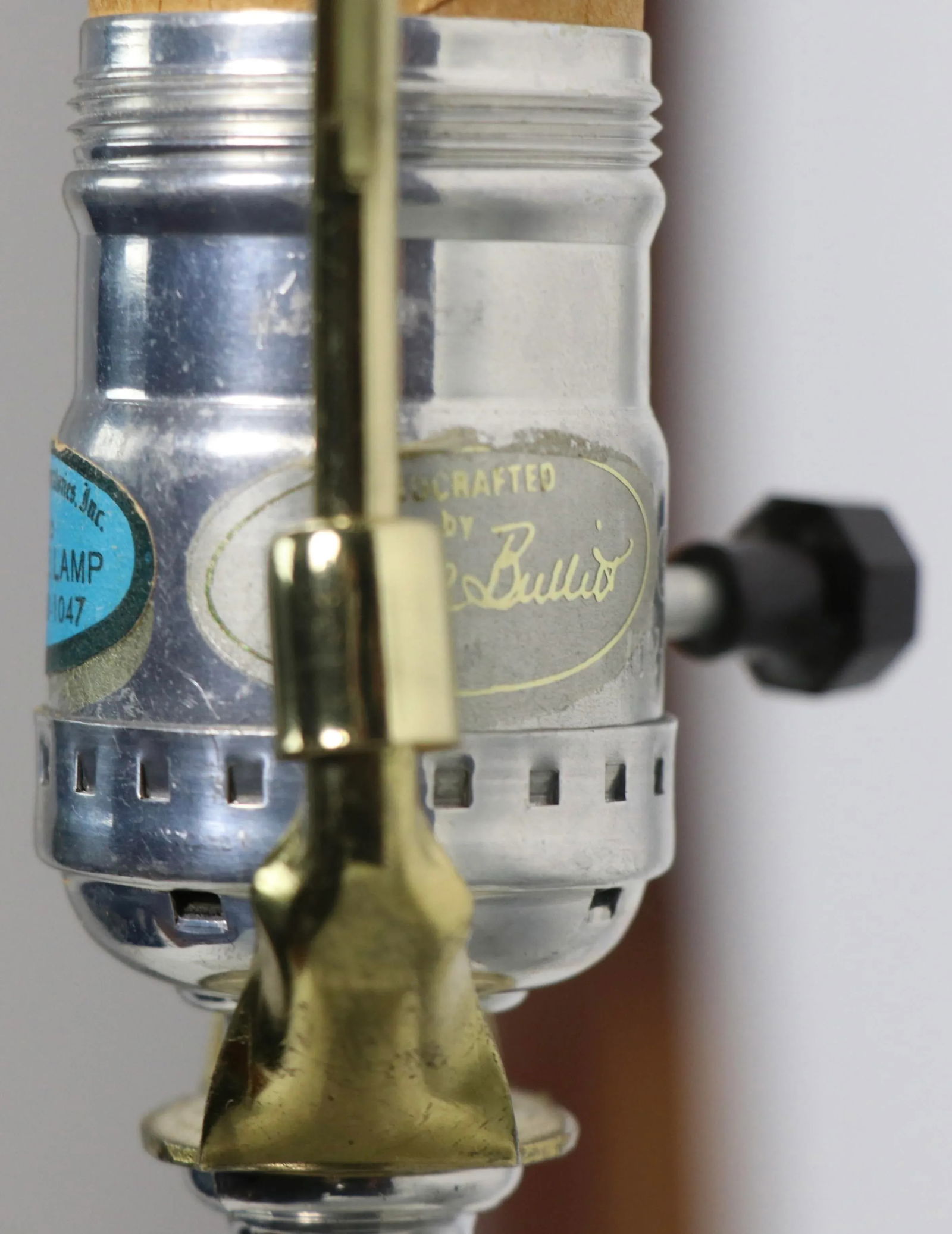 Postmodern Lucite Table Lamp by George Bullio - 5