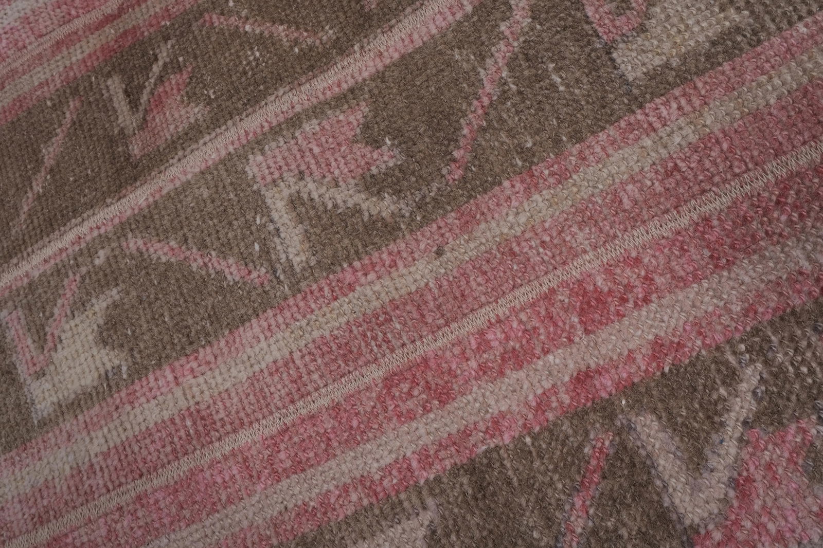 Neoclassical Style Vintage Turkish Oushak Runner - Stair Carpet 2'2'' X 15'5'' - 7