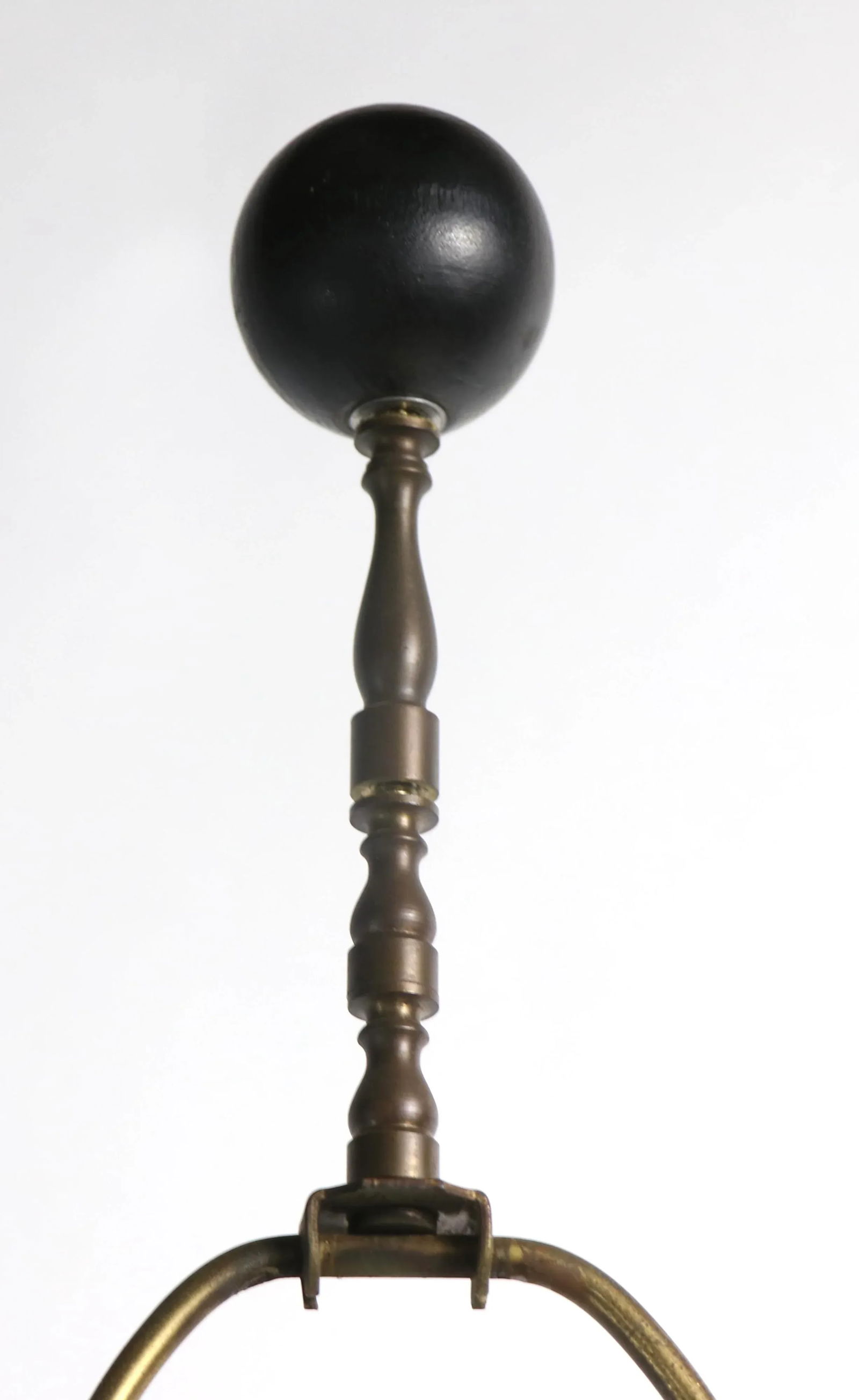 Large Brass Chinese Style Table Lamp - 2