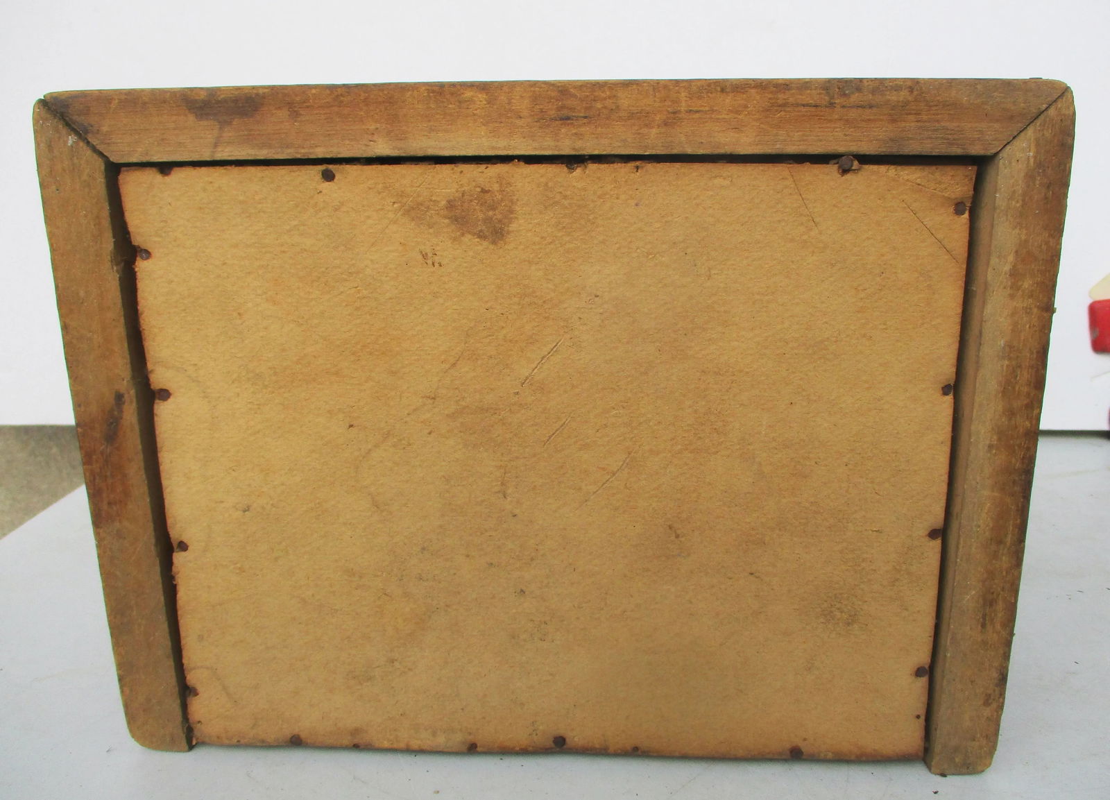 Early 20th Century Folk Art Wooden Roll-Top Storage Box - 4