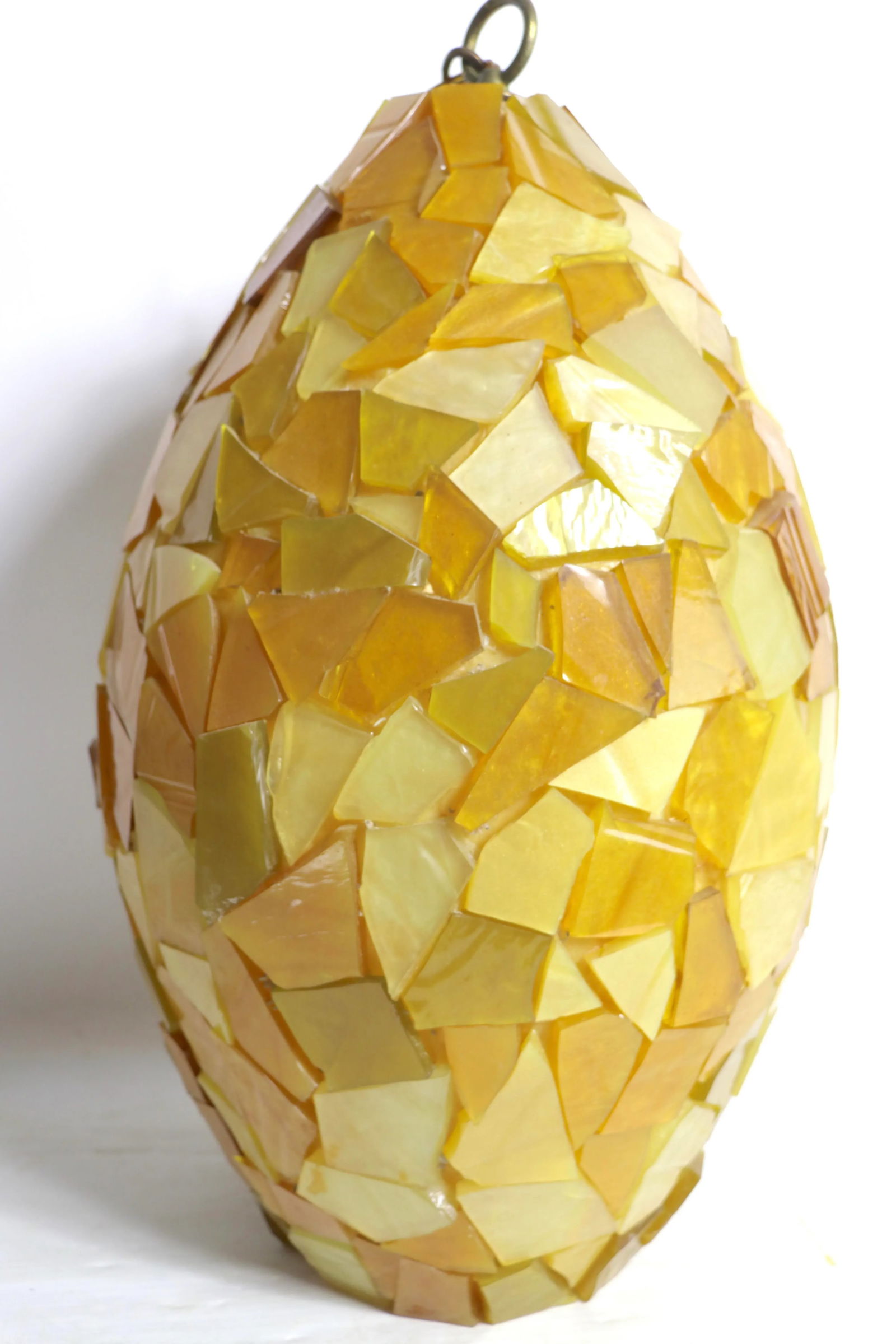 Plastic Nugget Hanging Pendant Chandelier Made in Usa Ca. 1950/1970's - 2