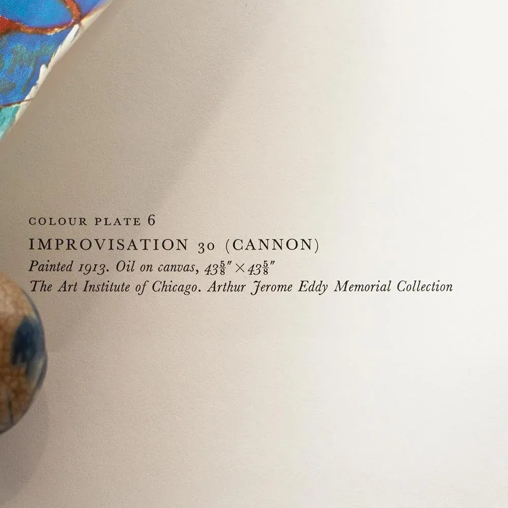 1960 After Wassily Kandinsky "Improvisation 30 (Cannon)", Vintage First Edition Full-Color Print - 5
