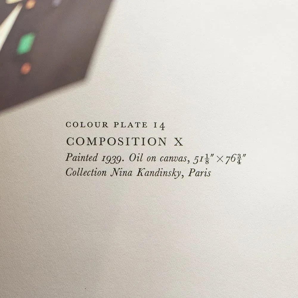 1960 After Wassily Kandinsky "Composition X", Vintage First Edition Full-Color Print - 5