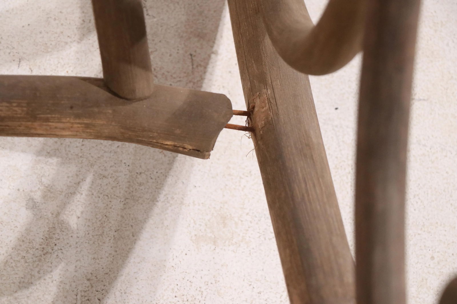 Oversize Bentwood Thonet Style Rocking Chair as Is - 9